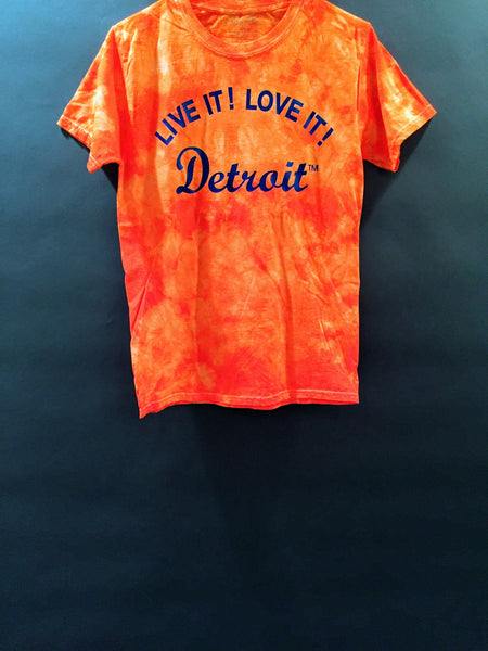 PARIS OF THE WEST LIVE IT! LOVE IT! Detroit™ Tie Dye Tees