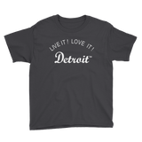 LIVE IT LOVE IT Detroit Youth Boys Short Sleeve T-Shirt